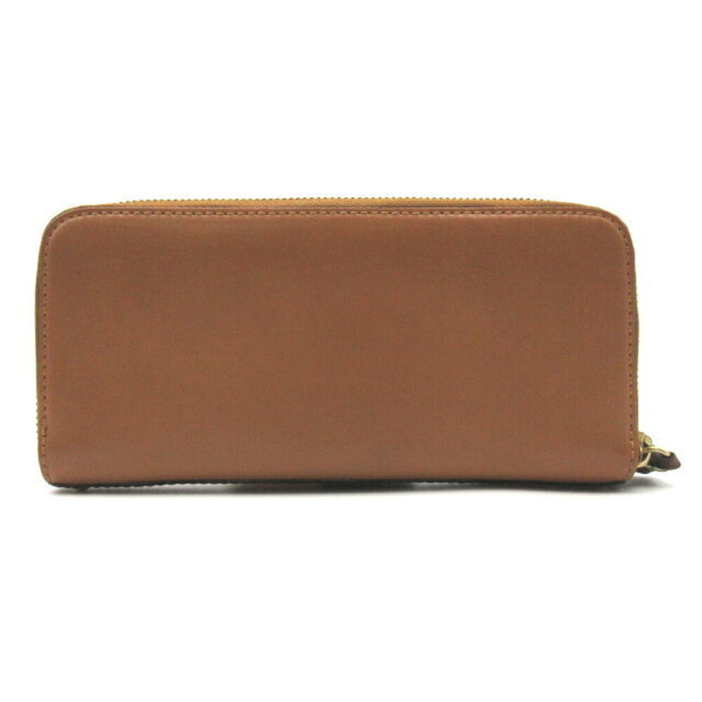 Chloe brown long Wallet wallet round leather